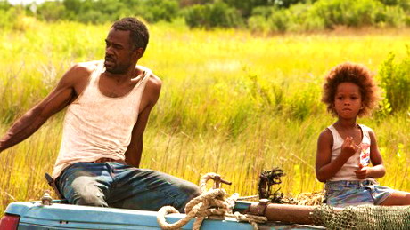 Dwight Henry and Quvenzhané Wallis in Beasts of the Southern Wild