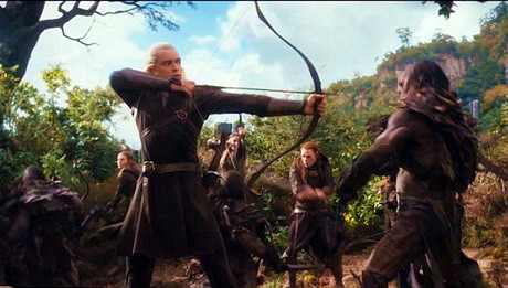 Orlando Bloom in The Hobbit The Desolation of Smaug